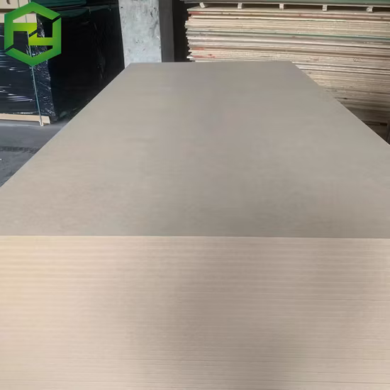MDF crudo de densidad media personalizado/MDF con revestimiento de melamina, MDF liso para muebles